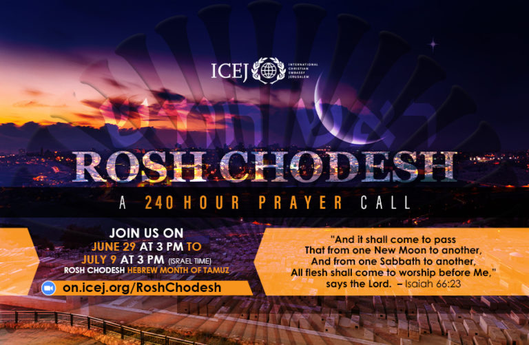 Rosh Chodesh ICEJ